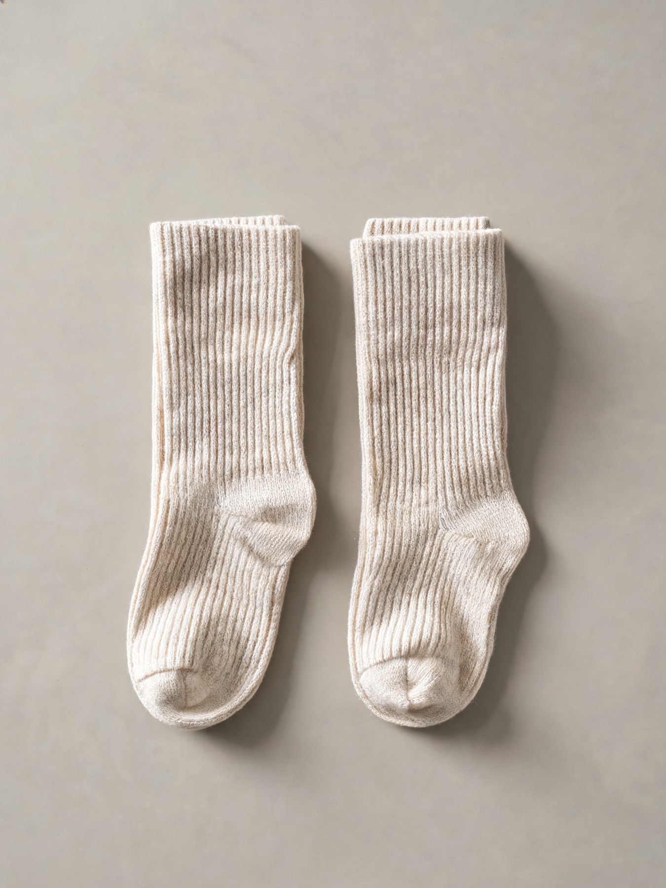 Ribbed Wool Socks
